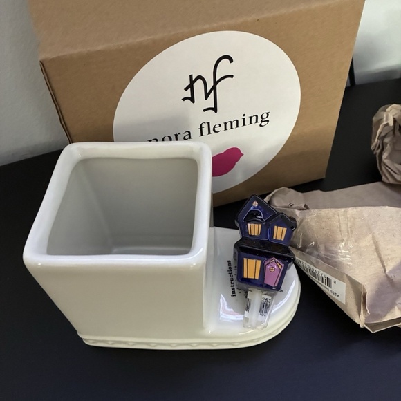 NWT Nora Fleming CUTIE CONTAINER & Halloween Haunted House Mini A253 & CC01 - Picture 1 of 9